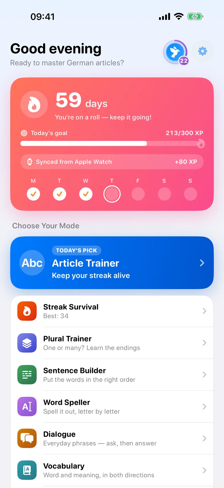 A streak worth keeping, and the mode to keep it with